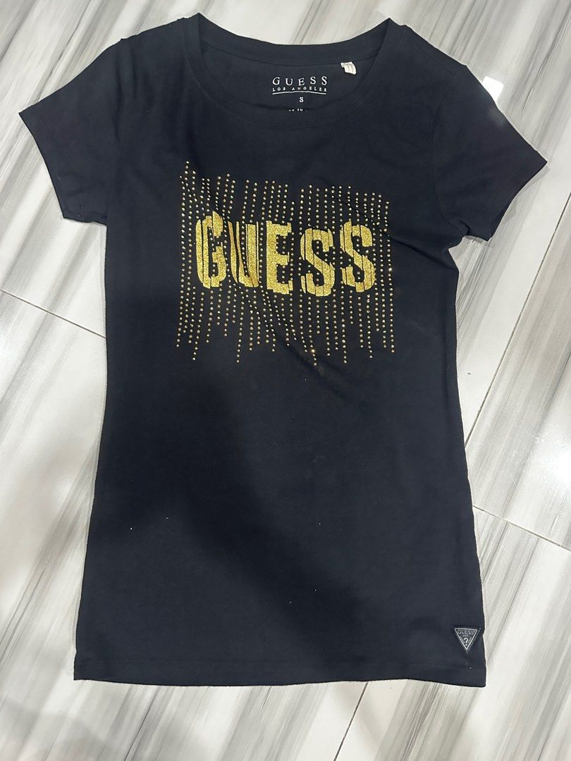 Authentic Guess t shirt Women s Fashion Tops Shirts on Carousell
