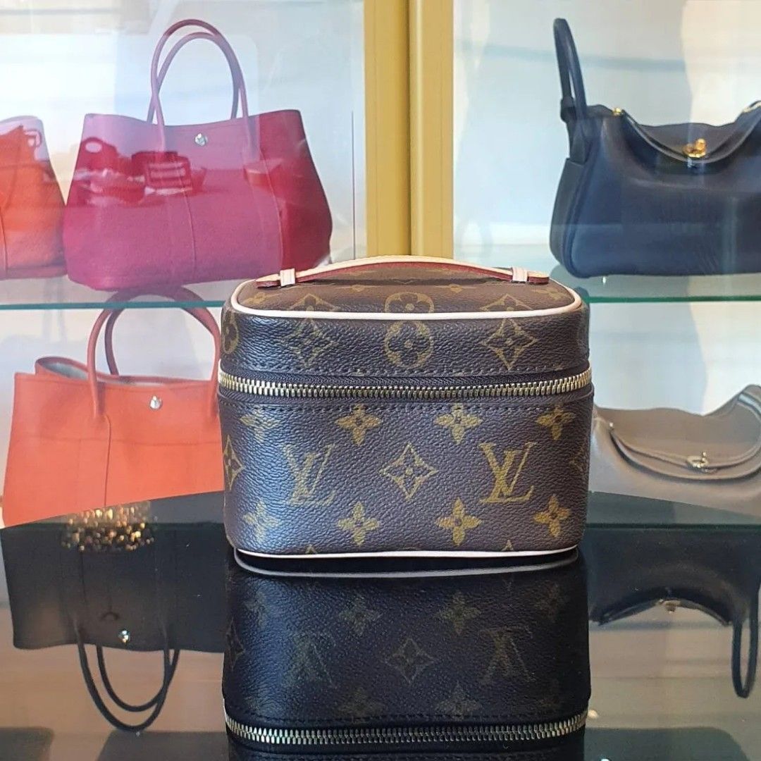 LV Nice Nano vanity, Luxury, Bags & Wallets on Carousell