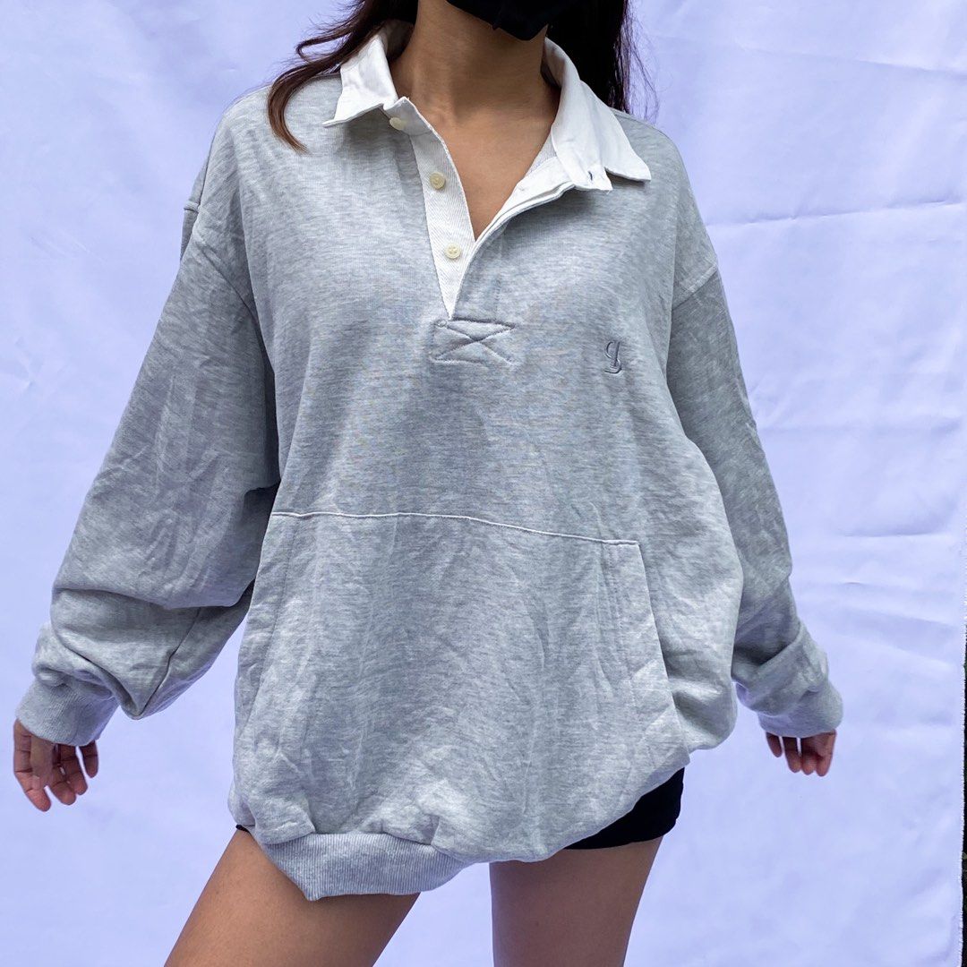 Authentic Lafudge Store Gray Rugby Polo Longsleeves (Category: Tshirts & Polo Shirts ) located in Iloilo. Submitted by sasukejd (Listing ID 1250733832, Image 1). Description: Large for men, XL for women Dimensions: 26x25 Looks like brandnew! Bring out your classic look! .