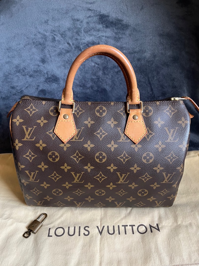 Authentic LV Speedy 30 monogram Luxury Bags Wallets on Carousell