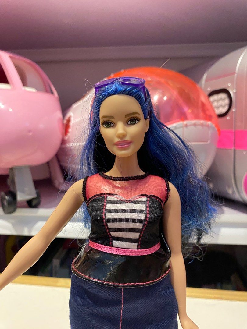 Barbie fashionistas doll clearance 27 sweetheart stripes