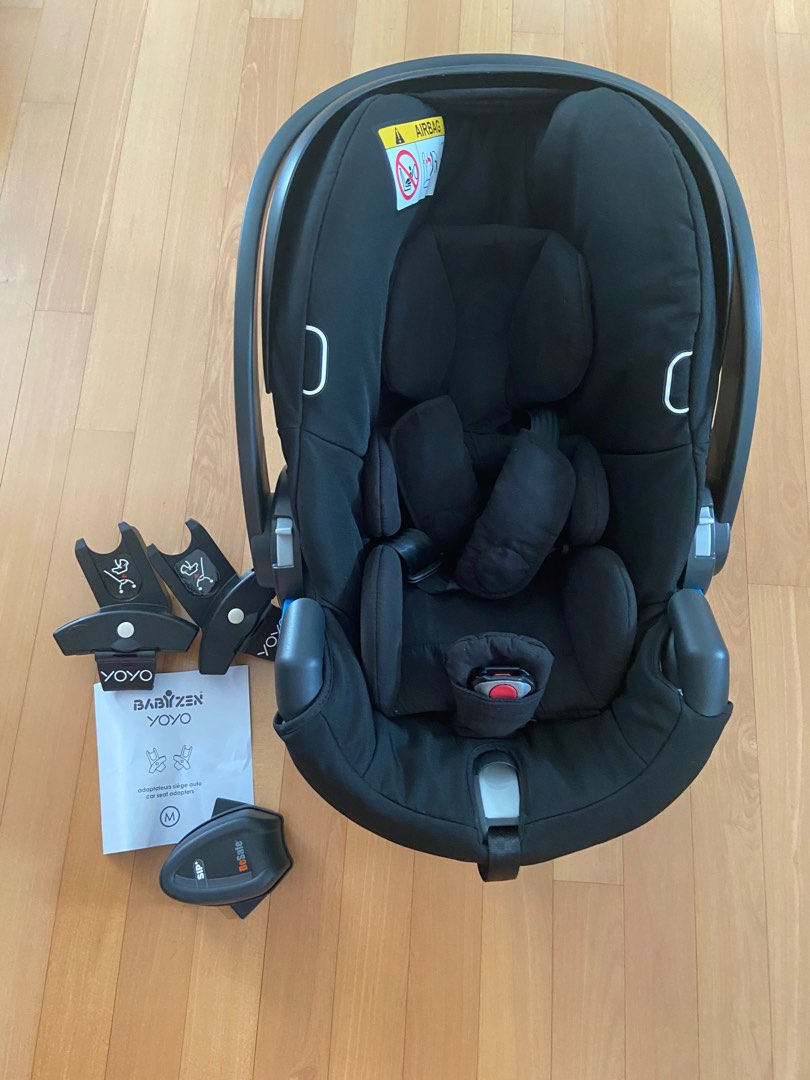 BeSafe babyzen car seat with adaptor, Babies & Kids, Going Out, Car Seats  on Carousell