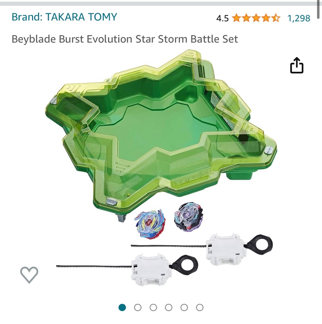 Beyblade storm battle set top