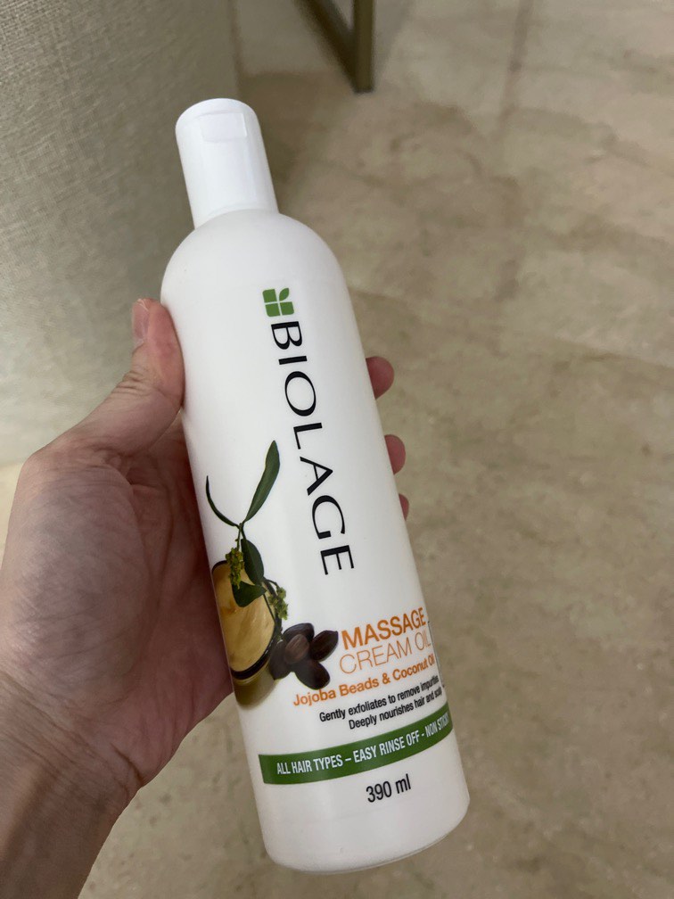 Biolage massage cream oil creambath on Carousell