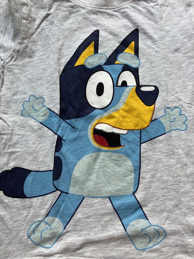 Bluey Kinderen Ronin Vijf Pack T-Shirts Multi