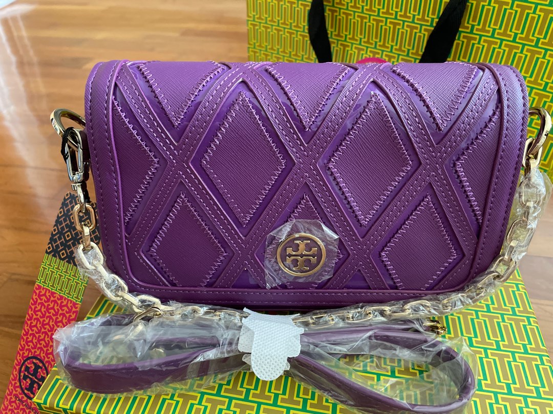 BNIP Tory Burch Patchwork Crossbody Chain Bag