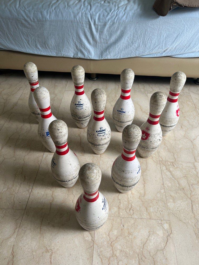 Bowling Pins, Sports Equipment, Other Sports Equipment and Supplies on