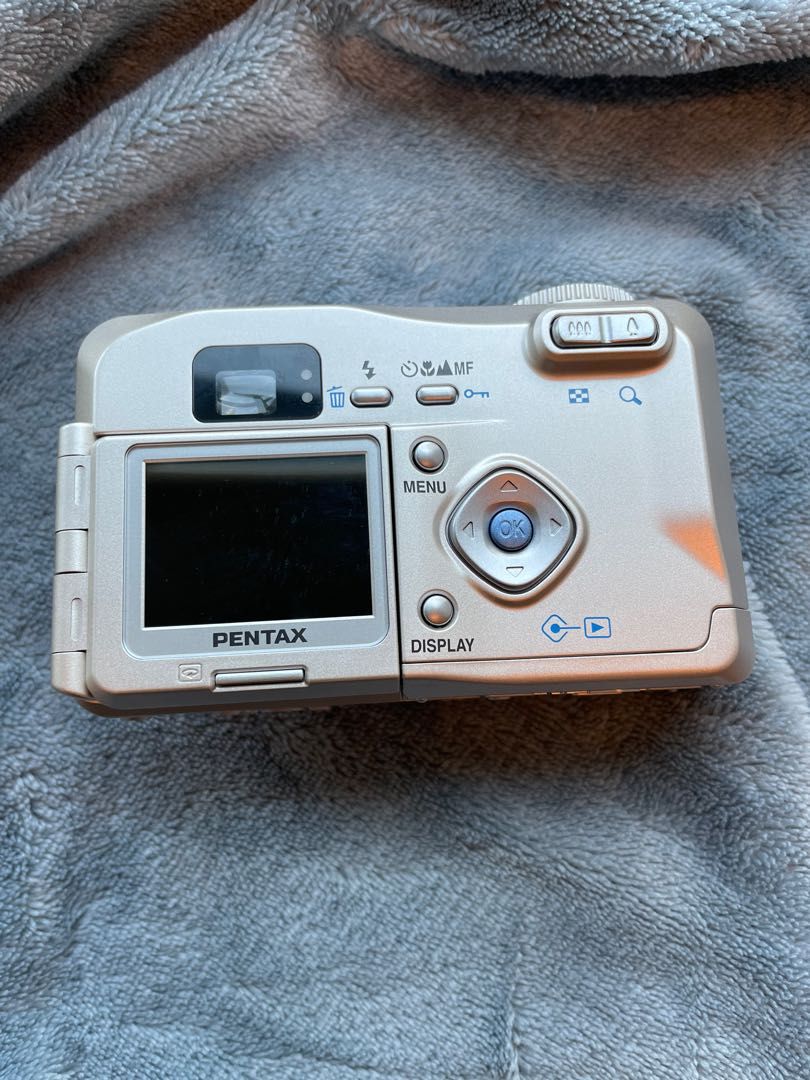 動作品 平成レトロ Y2K CCD 元箱付き PENTAX Optio 330 Vintage Pentax Optio E40 -- 8.1MP -- Y2K Digicam Digital