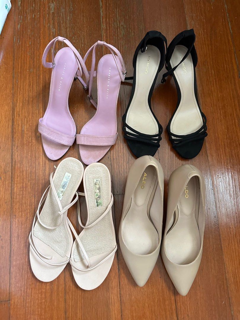 Brand new and like new mango aldo Charles and keith heels