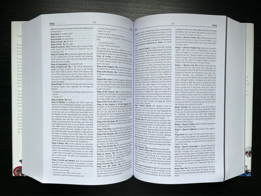 [放]Brewer’s Dictionary of Phrase & Fable 20th Edition｜翻譯系 英文系 大學參考書工具書