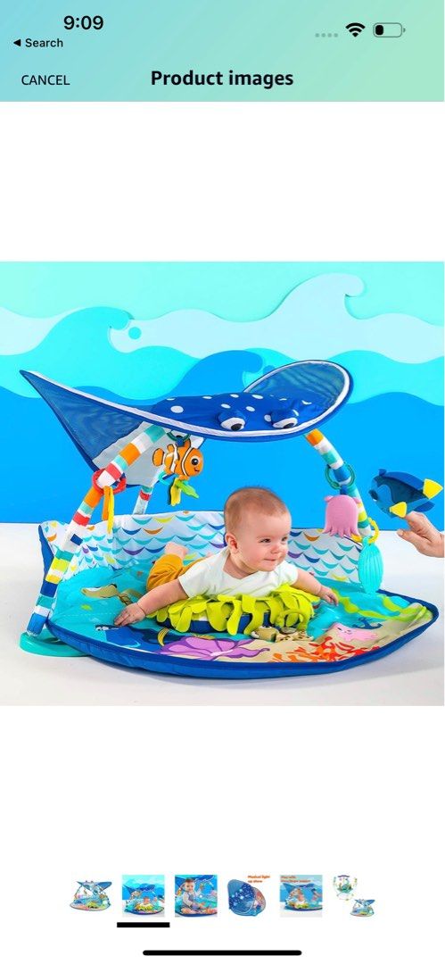 Bright Starts Finding Nemo baby play gym Disney Babies Kids