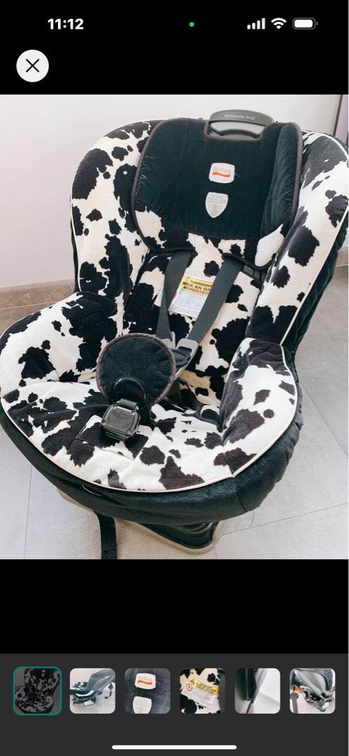 Britax marathon cow print sales