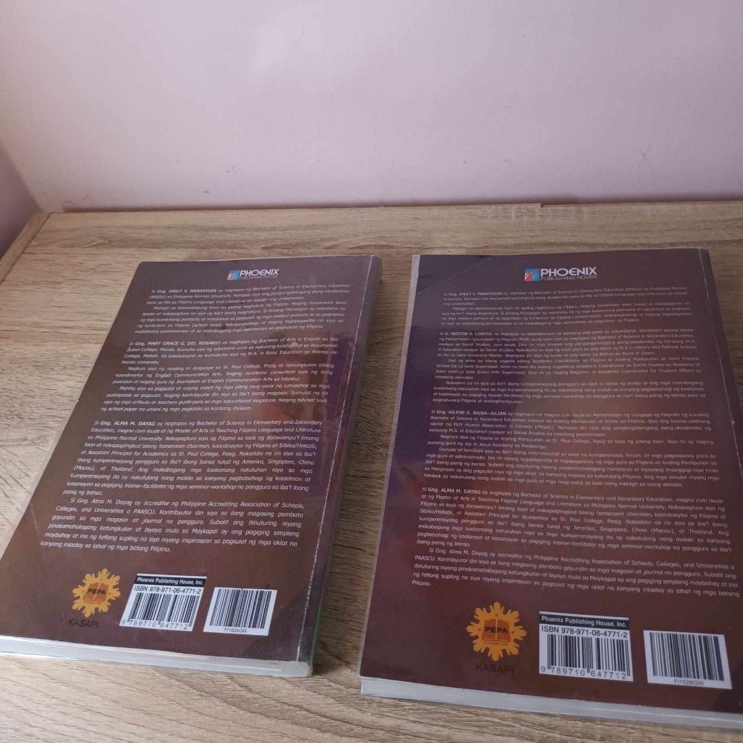 Bundle- Pinagyamang Pluma 10 ( Aklat 1 & 2) (Category: Textbooks) located in Taguig. Submitted by anjm2017 (Listing ID 1250729826, Image 3). Description: Has minimal writing Minor folds and creases Good condition.