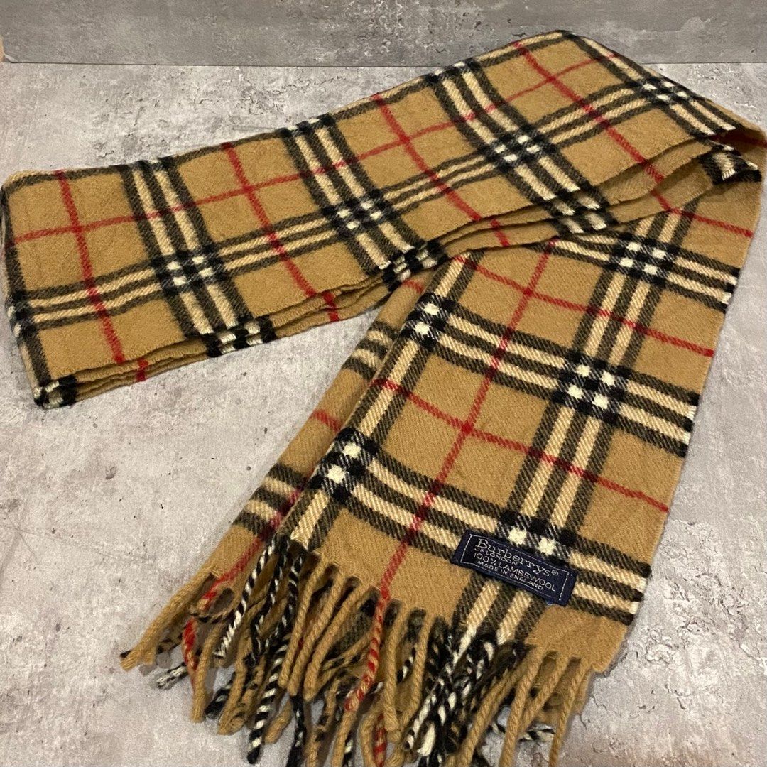 Burberry nova check wool scarf new arrivals