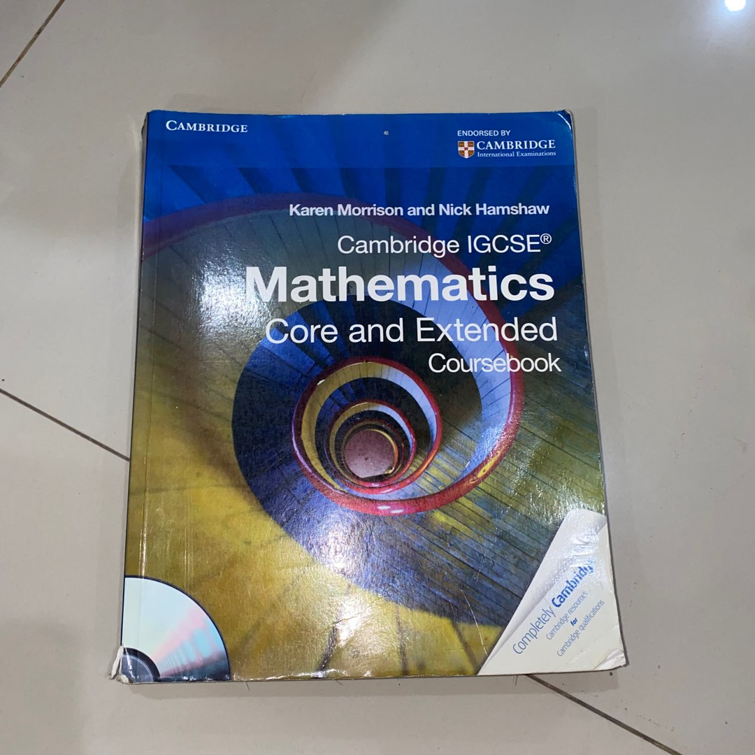 Cambridge IGCSE Mathematics Core and Extended Coursebook, Buku & Alat ...