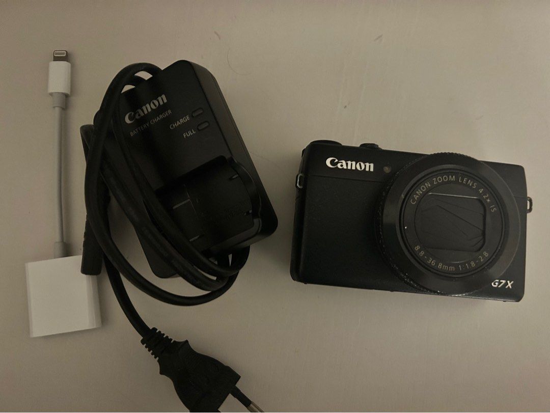 Canon G7x Camera (sd card included), Photography, Cameras on Carousell