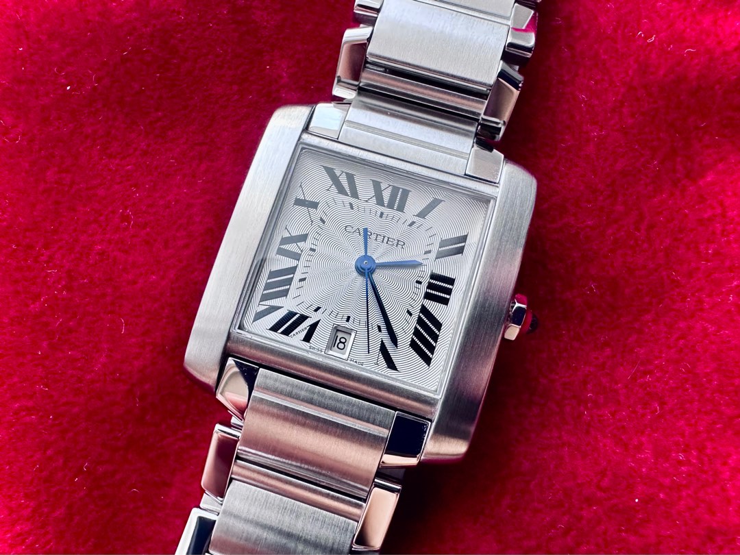 Cartier Tank Francaise Vintage Watch Ref. 2302 Luxury Watches on