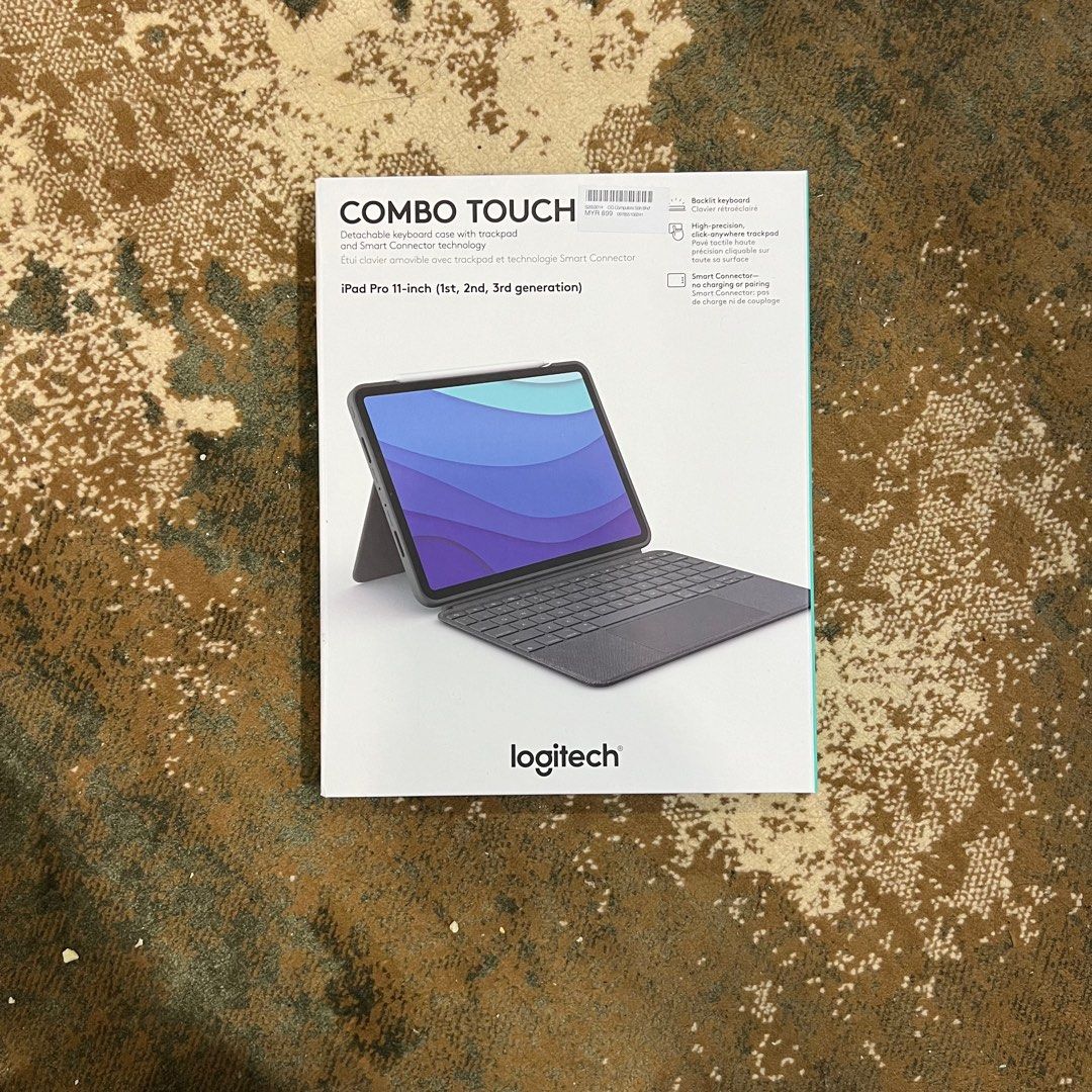 Case iPad Pro Logitech Combo Touch, Mobile Phones & Gadgets, Mobile