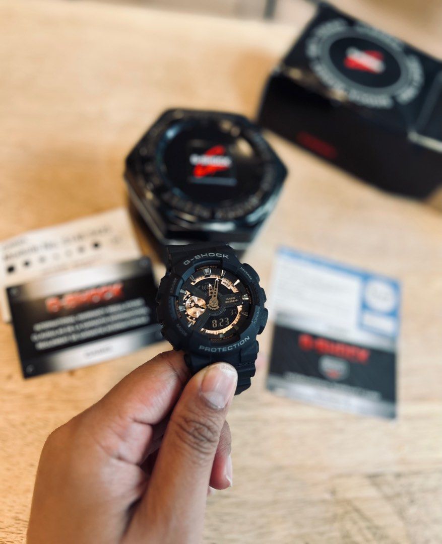 Casio G Shock GA 110RG 1A Men s Fashion Watches Accessories