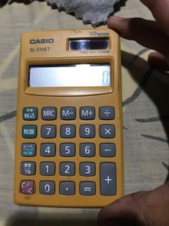 casio solar calculator japan