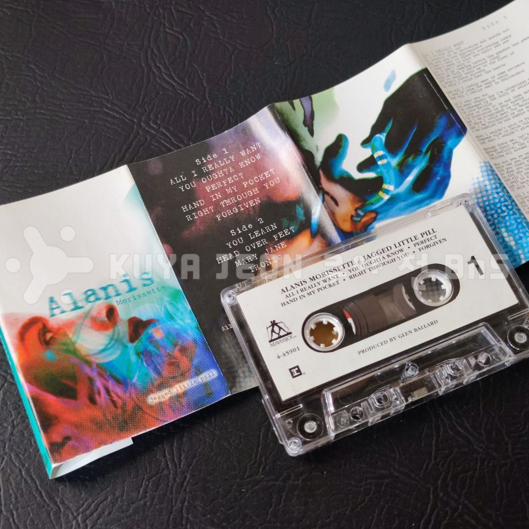 *Cassette Tape* Alanis Morissette Jagged Little Pill on Carousell