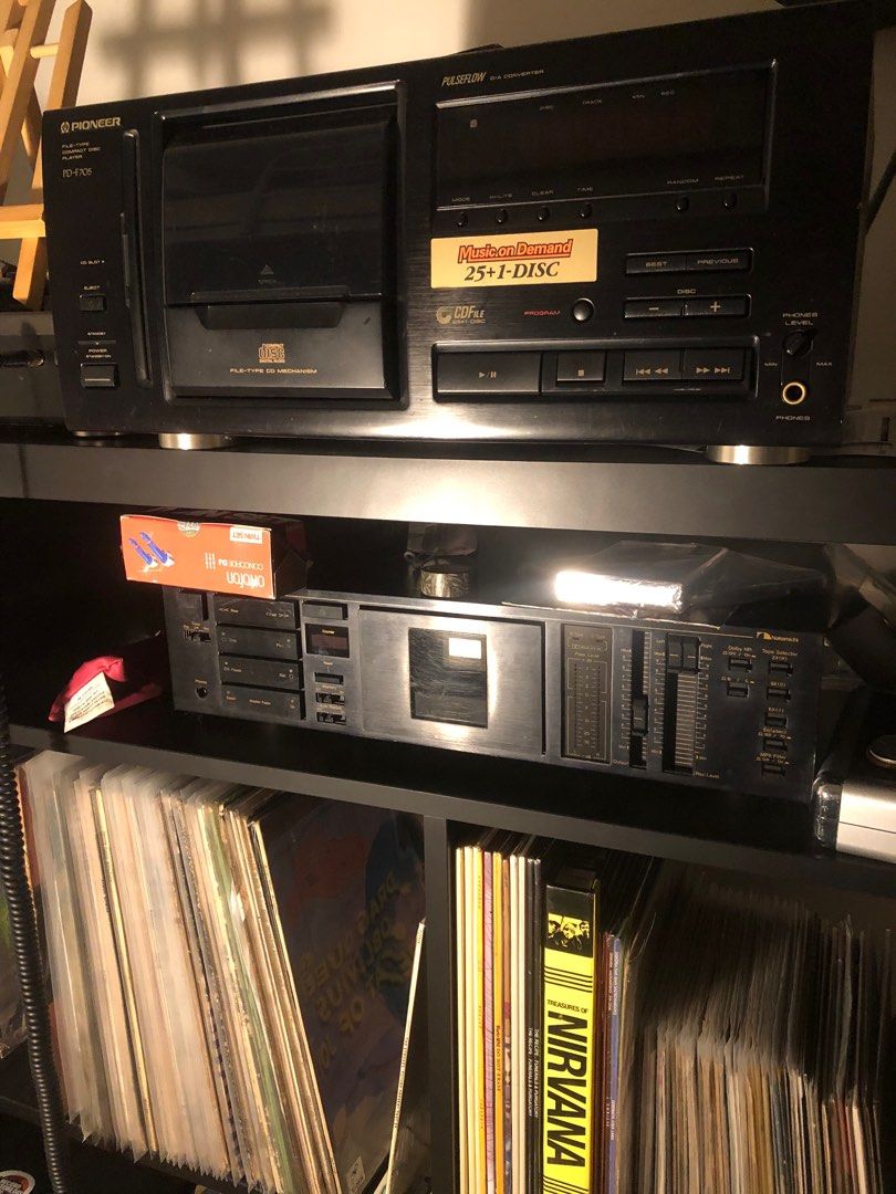 Cd Player pioneer nakamichi tapedeck cassette player, Audio, Soundbars