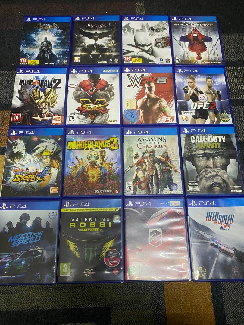 CD Ps4 Second Murah Video Gaming Video Game Consoles
