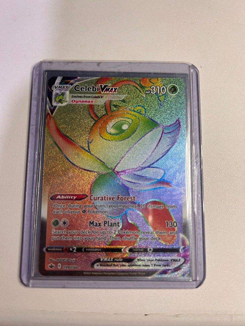 are ex cards rare Pokemon TCG Alcremie VMAX Rainbow 073/072 Shining Fates – 2Sis Collectibles main image 0