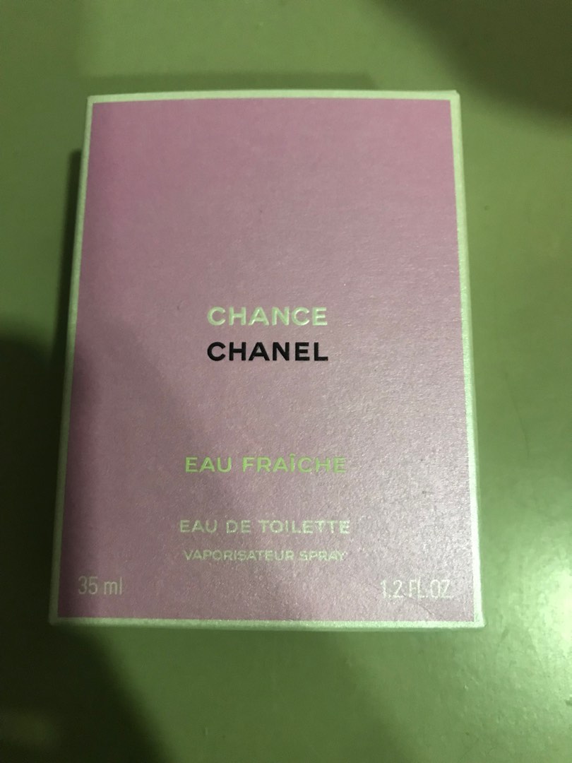 Chanel Chance Eau Fraiche 35ml Box, Beauty & Personal Care, Fragrance