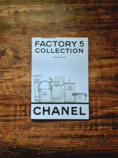 CHANEL Factory No.5 Collection Limited Edition Manual Coloring Book, Catalog