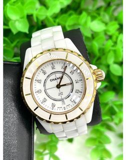 Chanel シャネル J12 白セラミック H5698 中古 レディース for $3,579 for sale from a Trusted  Seller on Chrono24