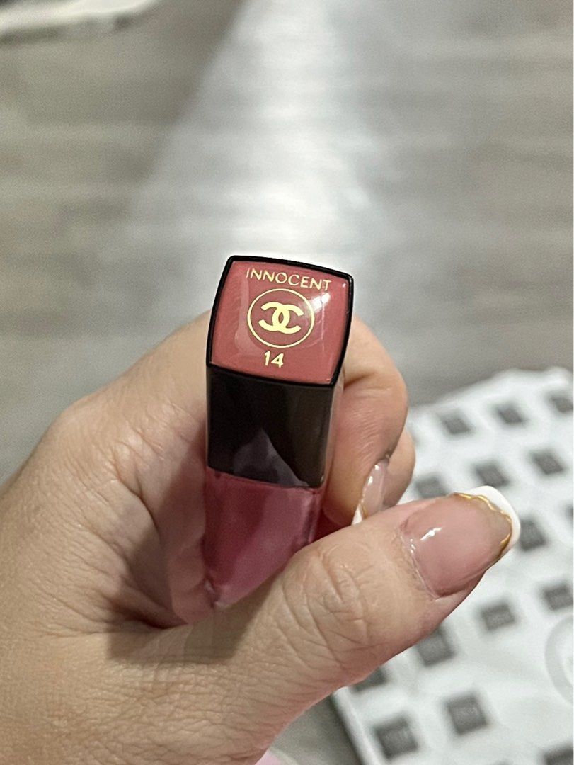 Chanel Limited Edition Rouge Allure Gloss Levres Lips #14 Innocent, Beauty  & Personal Care, Face, Makeup on Carousell