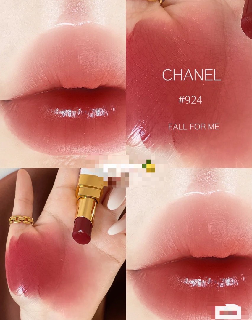 Chanel rouge coco Baumé 924 fall for me 3 g