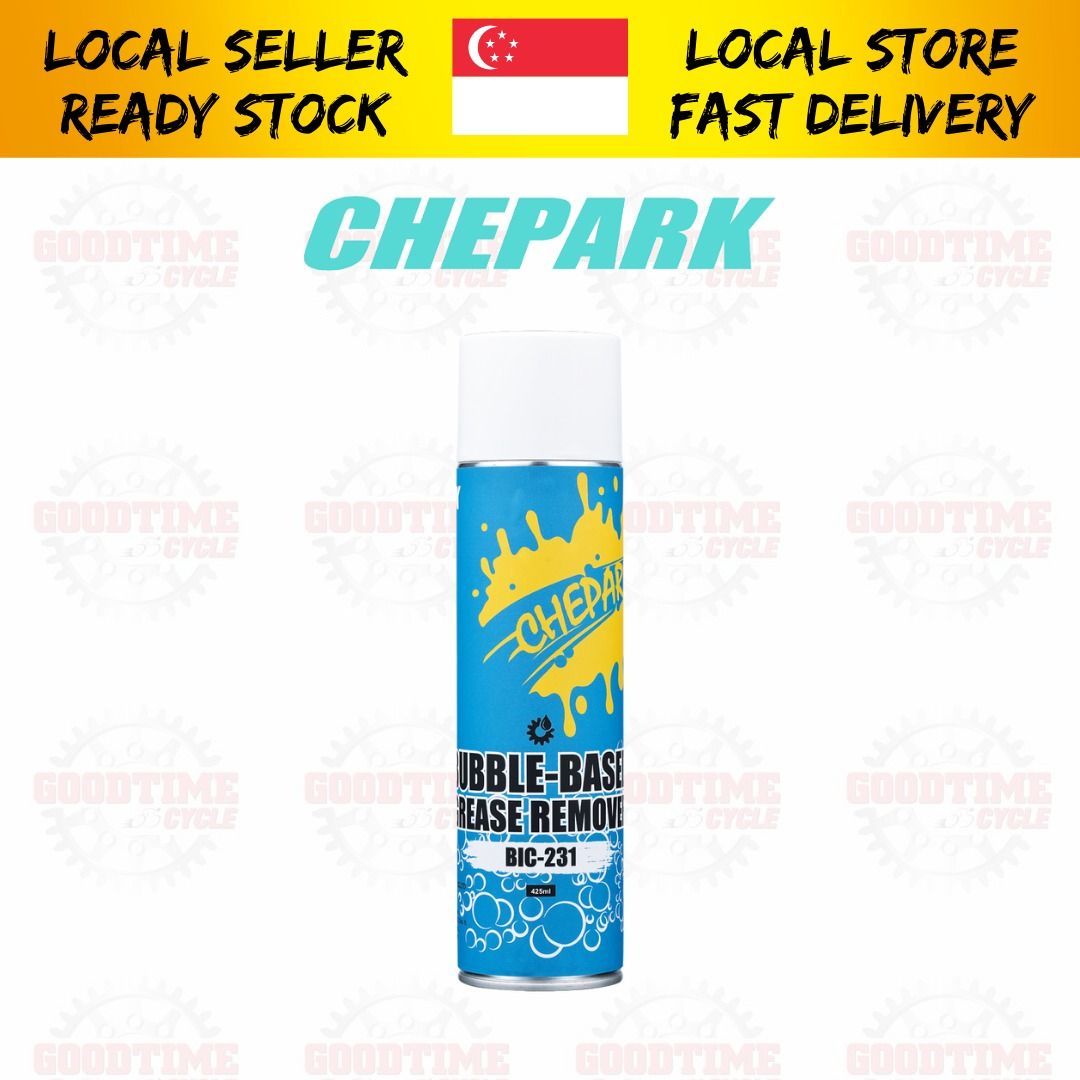 Chepark BIC231 Degreaser Bubblebased Grease Remover 425ml Bicycle