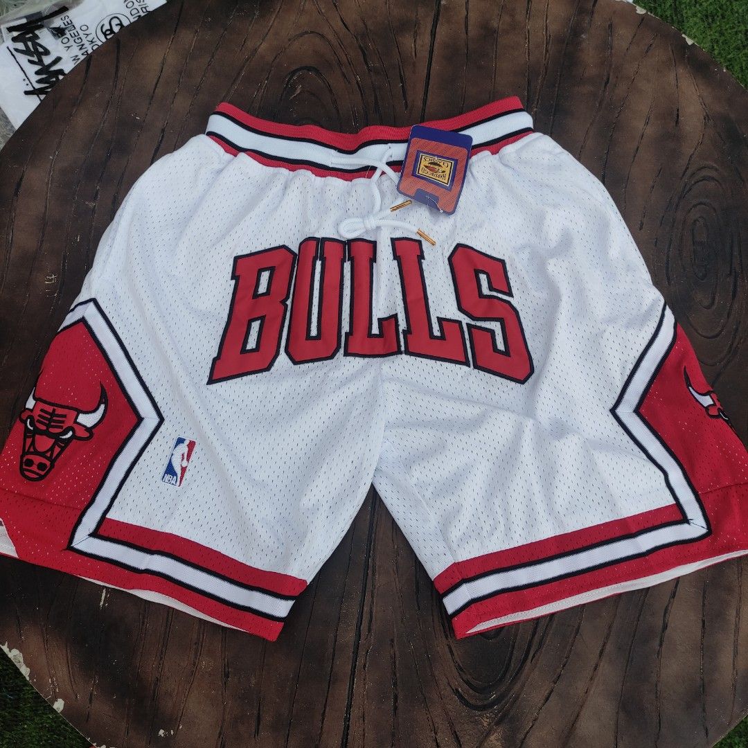 Chicago bulls White Basketball shorts XXL 1997 Nba Finals Just Don