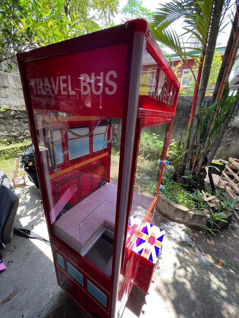 Claw Arcade Machine for sale (Category: Interactive Toys) located in San Pablo. Submitted by ablpsports (Listing ID 1250649918, Image 2). Description: Claw Arcade Machine for sale ✅ Pre-Order Basis 🕛 ETA 45-60 days after reservation 🏷️ 60,000 🎁Perfect for Gift, Personal use and Business use Specification: ✔Product name: Travel Bus ✔Type: Crane Claw Machine ✔Size: W- 60cm D- 69cm H- 166cm ✔Voltage&Power: 220V/350W ✔Weight: 80kg ✔Material: Woode