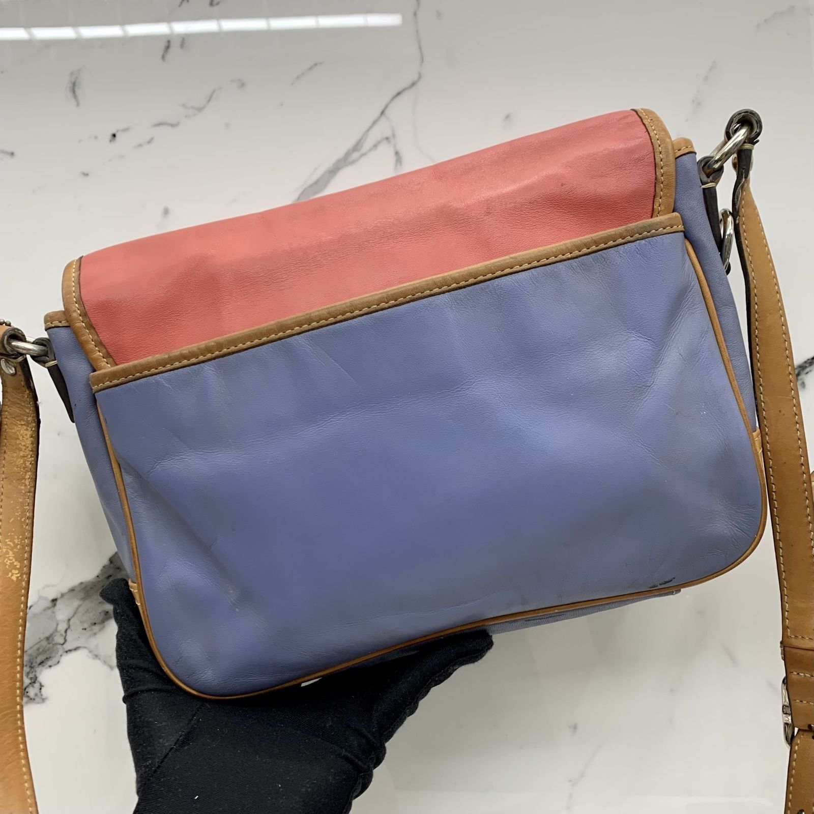COACH 23383 TRICOLOUR MESSENGER BAG 237025089 TI, Luxury, Bags