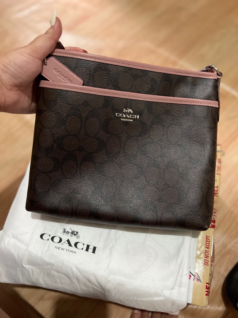 Coach File Bag on Carousell