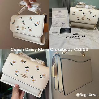 Coach Original Women White Klare Sling Crossbody Bag 2561 White Quilted,  Women's Fashion, Bags & Wallets, Purses & Pouches on Carousell