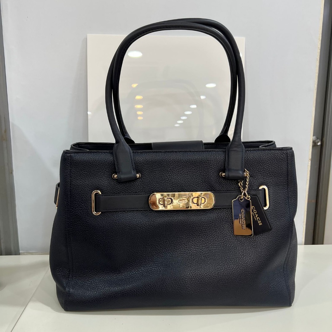 Coach Swagger Carryall in Pebble Leather Code: 36488, Luxury, Bags ...