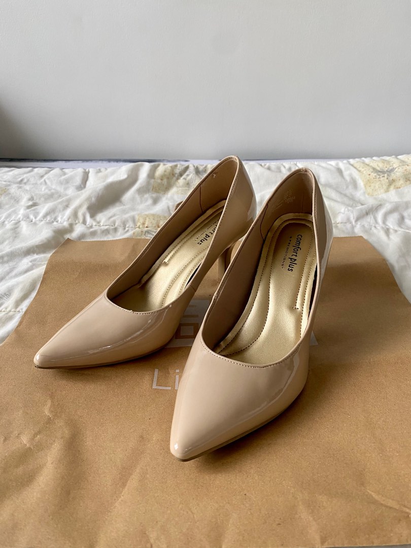 Payless discount nude pumps