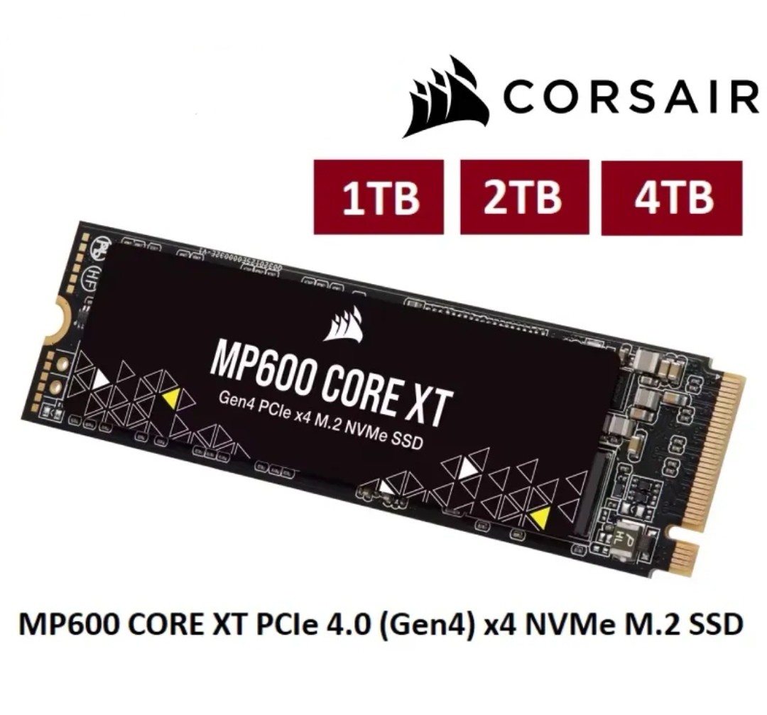 Corsair MP600 CORE XT 1 To Gen4 PCIe x4 NVMe M.2