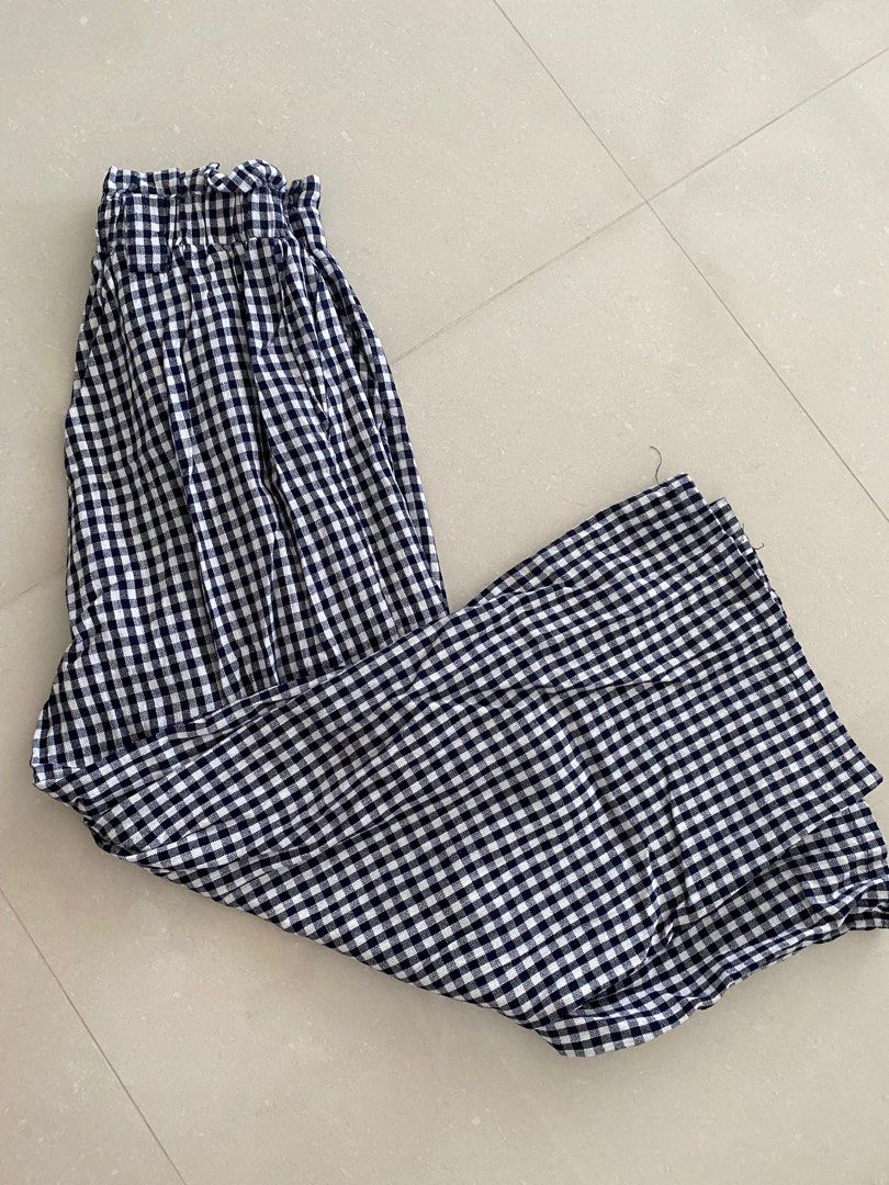Cotton On checkered pants, Women's Fashion, Bottoms, Jeans