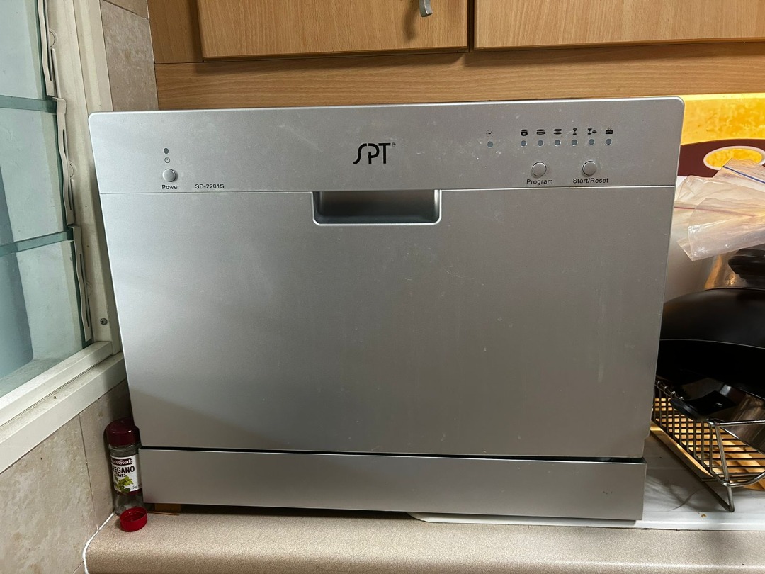 Countertop Tabletop dishwasher compact (no installation needed), TV