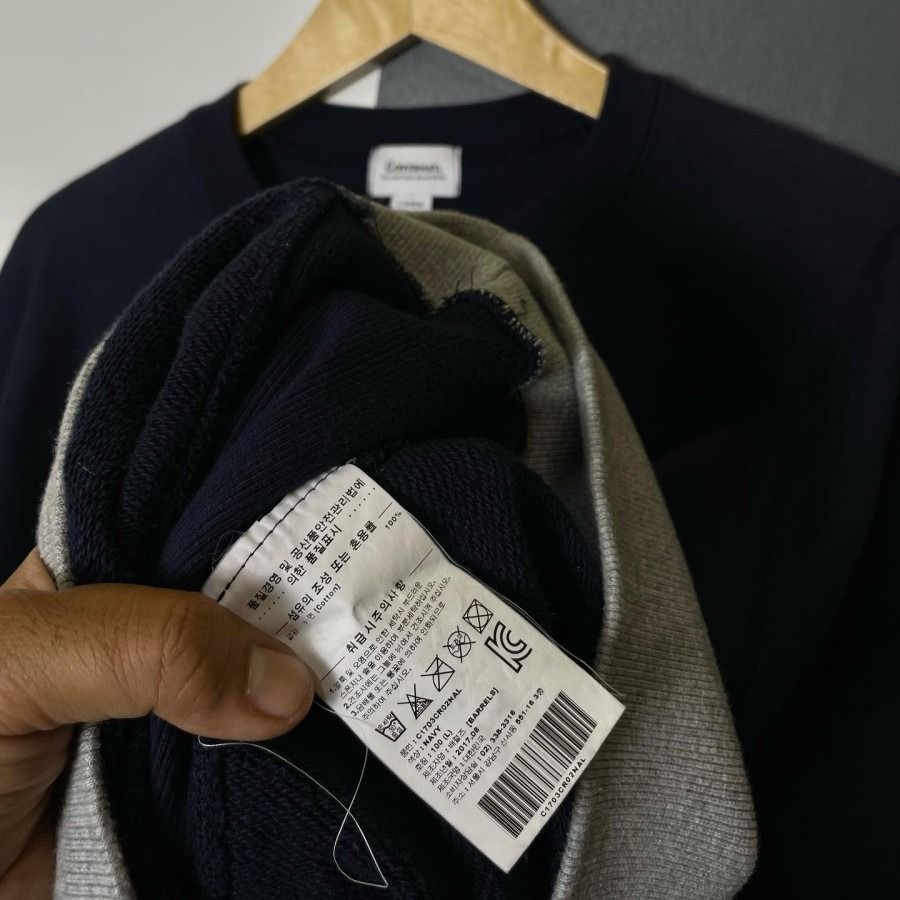 Covernat Navy Crewneck Original Authentic 100% Sweater