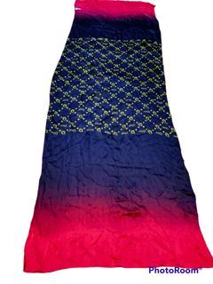 Cristian Dior long silk scarf