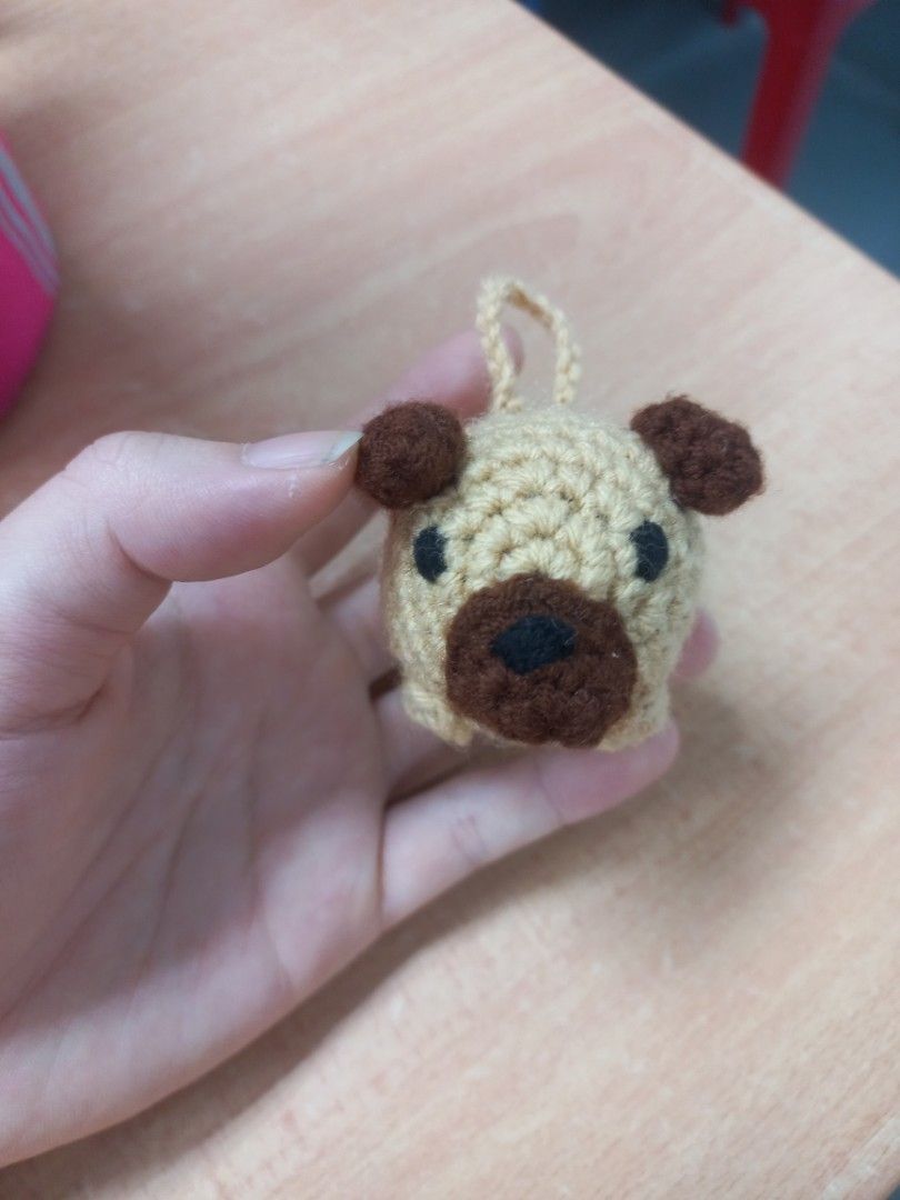 Crochet dog for sale, Hobbies & Toys, Stationery & Craft, Handmade