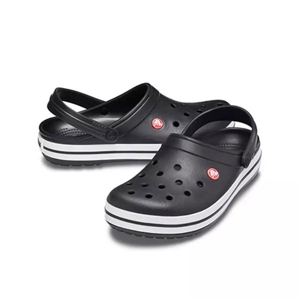 Crocs Crocband Clogs Sandal Black UK9 100 Original Men s Fashion