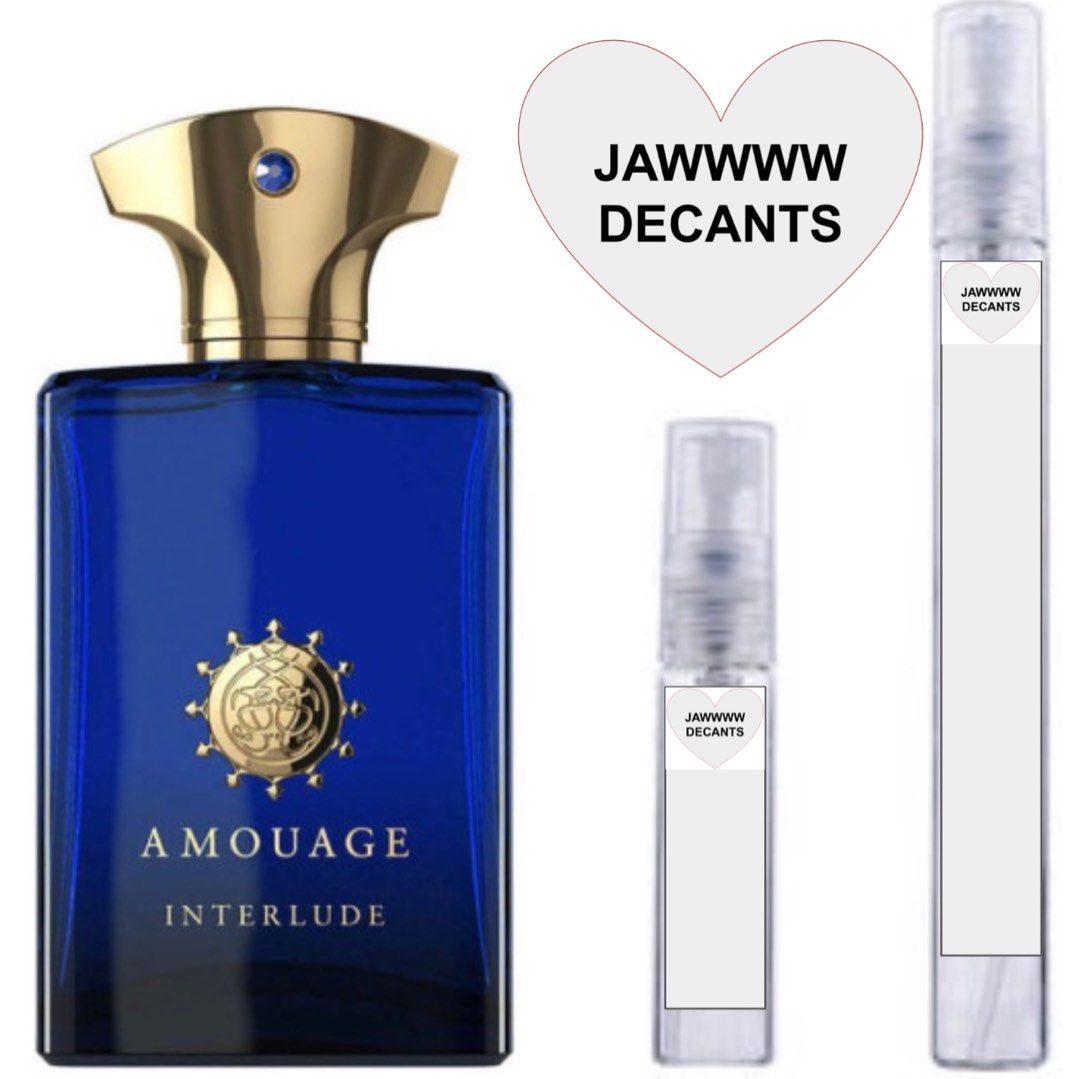 Decant* Amouage Interlude Man, Beauty Personal Care, Fragrance