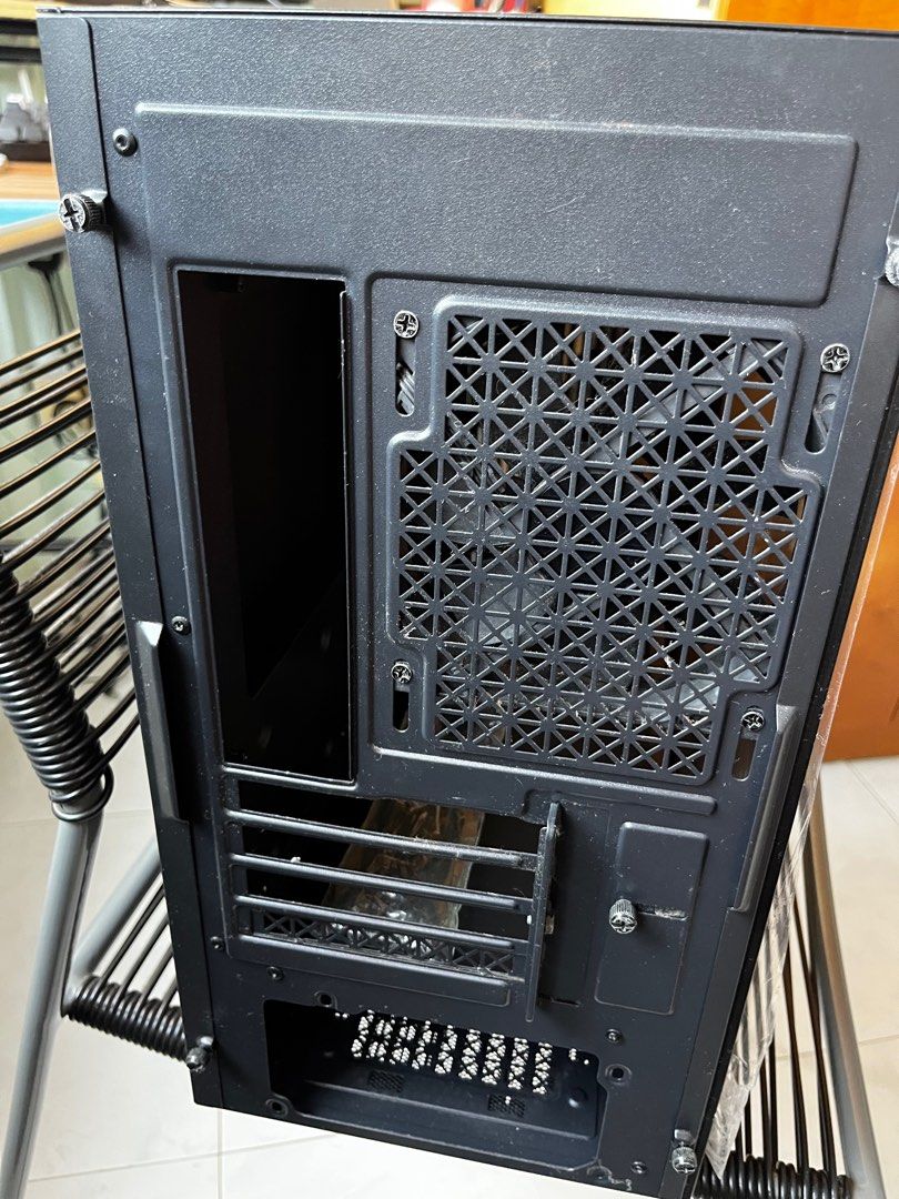Deepcool mATX pc case glass side panel, Computers & Tech, Parts